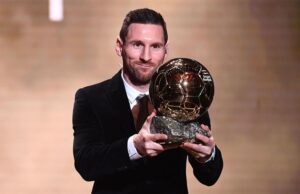 Messi nắm giữ 7 Quả bóng vàng