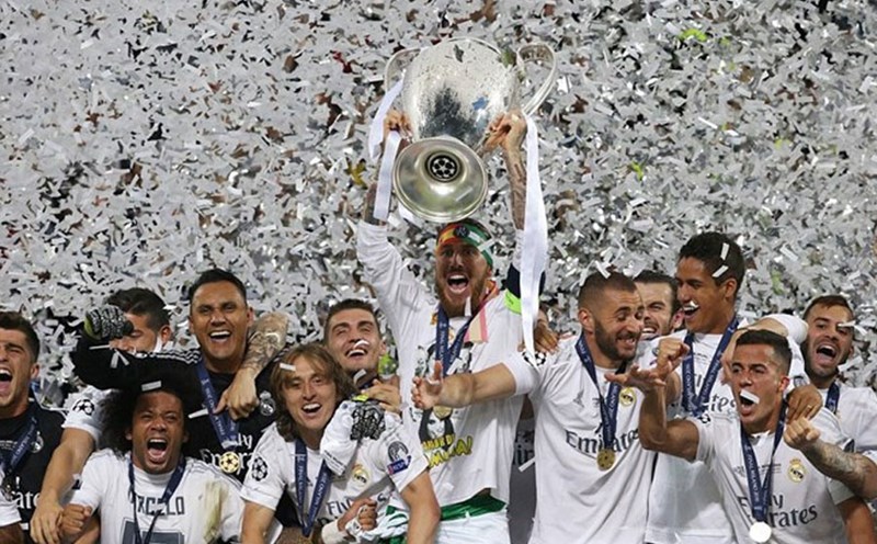 Real Madrid đã tạo nên kỷ lục khi giành 3 chức vô địch liên tiếp từ 2016 đến 2018
