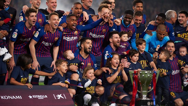 Câu lạc bộ FC Barcelona với 5 lần vô địch Champions League